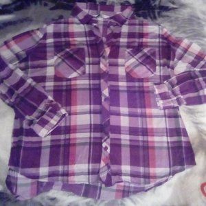 4/ $20 NorthWest Indigo M flannel comfy